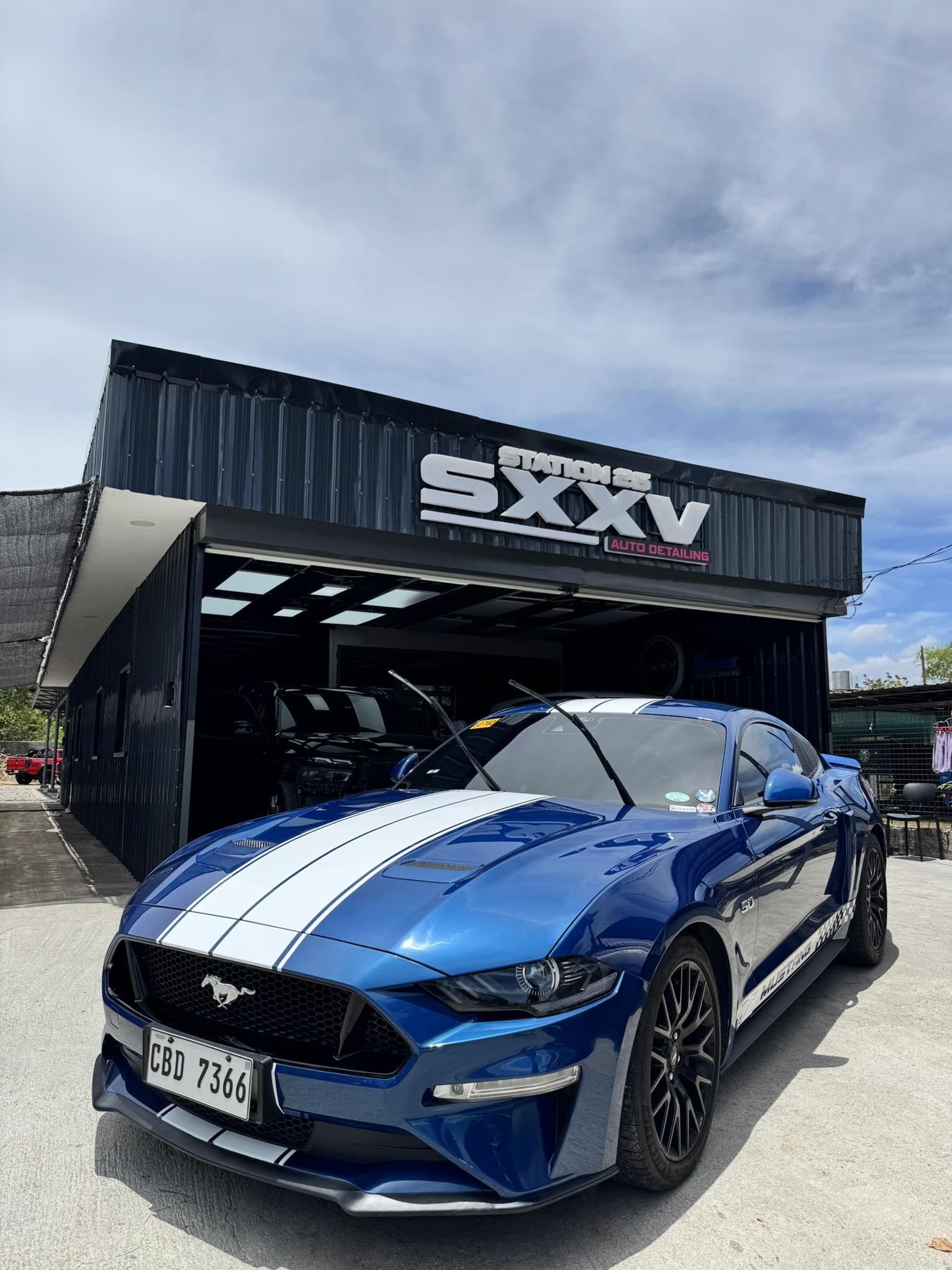 Premium detailed car ready for release